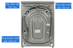 Máy giặt sấy Toshiba Inverter 10.5 kg TWD-BM115GF4V(SK)