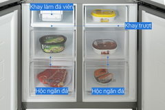 Tủ lạnh Toshiba Inverter 511 lít GR-RF610WE-PMV(37)-SG