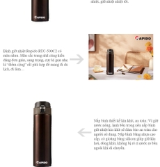 Bình giữ nhiệt Rapido 500ml RTC-500C2