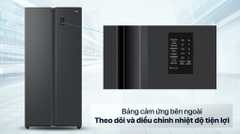 Tủ lạnh Aqua Inverter 480 lít AQR-S480XA(BL)