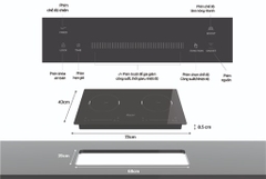 BẾP ĐÔI ĐIỆN TỪ SUNHOUSE MAMA MMB9205