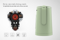 Ấm siêu tốc Sunhouse inox 2 lớp SHD1353 1,8L