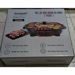 Nồi Lẩu Điện Nướng Đa Năng SHARP - KS42