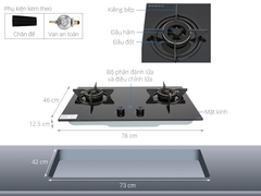 Bếp ga âm Electrolux EHG7230BE