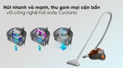 Máy hút bụi Bluestone VCB8037 1600W