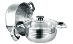 Bộ nồi xửng hấp Goldsun GE05 2303SG size 24cm