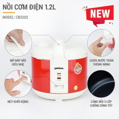 Nồi cơm điện Goldsun CB3202 1,2 lít