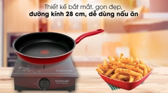 Chảo nhôm chống dính đáy từ 28cm TEFAL So Chef G1350695