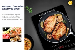 Bếp điện từ cảm ứng Sunhouse SHD6808 công suất 2000W
