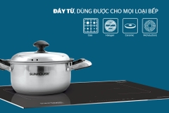 Bộ nồi inox 3 đáy Sunhouse SH333