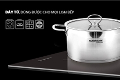 Bộ nồi inox Sunhouse 5 đáy SH784