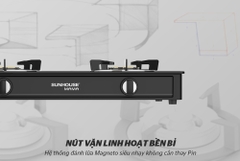 Bếp gas dương kính Sunhouse Mama MMB0910
