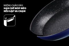 Chảo đá hoa cương đáy từ Sunhouse 24 SFP24B