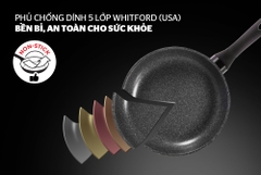 Chảo đá hoa cương đáy từ Sunhouse 24 SFP24B