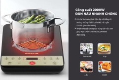 BẾP TỪ ĐƠN SUNHOUSE 2000W SHD6165