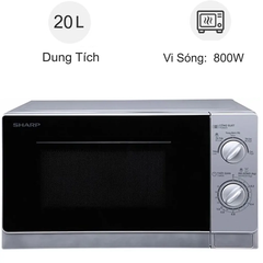 Lò Vi Sóng Sharp R-202VN-S (20L)