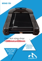 Máy chạy bộ điện cao cấp MOFIT PRO910