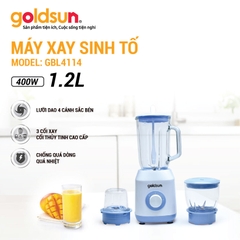 Máy xay sinh tố Goldsun GBL-4114 bộ 3 cối