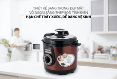 Nồi áp suất điện đa năng SUNHOUSE SHD1562
