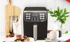 Nồi chiên không dầu Sharp KF-AF55EV-BK 5.5 lít
