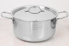Nồi inox lẻ Five Star 3 đáy size 20cm FSN20IN003 nắp inox