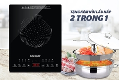Bếp điện từ cảm ứng Sunhouse SHD6808 công suất 2000W
