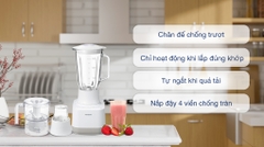 Máy xay sinh tố Panasonic MX-MG53C1CRA bộ 3 cối