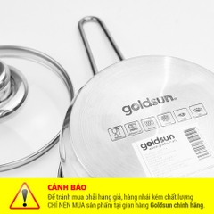 Quánh inox Goldsun GE16 1302SG