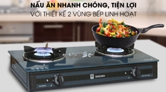 Bếp ga đôi dương Sakura SA-690GH