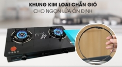 Bếp ga đôi dương Sakura SA-690GH