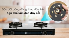 Bếp ga đôi dương Sakura SA-690GH