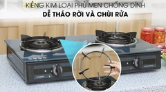 Bếp ga đôi dương Sakura SA-690GH