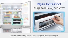 Tủ lạnh 4 cánh Sharp SJ-FX630V-ST - 626 Lít