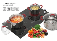 Bộ nồi inox 5 đáy Sunhouse Mama SHG2503MSD