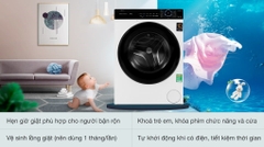 Máy giặt Aqua Inverter 8 KG AQD-A800F W