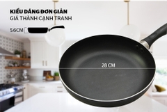 CHẢO TRƠN CHỐNG DÍNH SUNHOUSE CT28