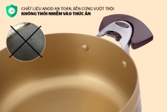 Bộ 3 nồi anod Sunhouse SH6634