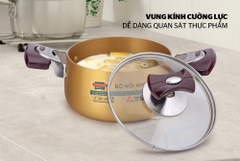 Bộ 3 nồi anod Sunhouse SH6634