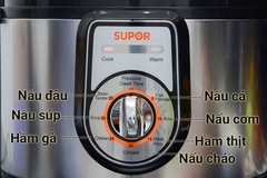 Nồi áp suất điện Supor 2 lòng 5 lít CYYB50YA10VN 100