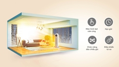 Quạt sưởi gốm Ceramic Mutosi MCH-2200