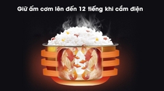 Nồi cơm điện tử Tefal 1.8 lít RK752168