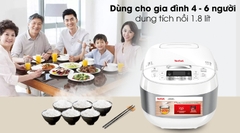Nồi cơm điện tử Tefal 1.8 lít RK752168