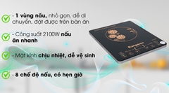 Bếp điện từ đơn Kangaroo KG 408i