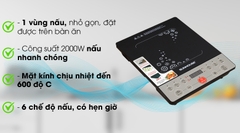 Bếp điện từ cơ Sunhouse SHD6152