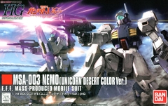 HG UC 1/144 NEMO [ UNICORN DESERT COLOR VER ] BANDAI