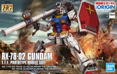 HG GTO 1/144 RX 78-2 GUNDAM THE ORIGIN BANDAI