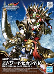 GUNDAM EDWARD SECOND V Râu đen SD W HEROES BANDAI