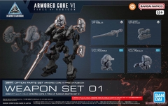 30MM OPTION PARTS SET ARMORED CORE Ⅵ FIRES OF RUBICON WEAPON SET 01 BANDAI
