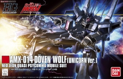 DOVEN WOLF (UNICORN VER.) 1/144 HG UC BANDAI