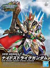 KNIGHT STRIKE GUNDAM SD W HEROES BANDAI